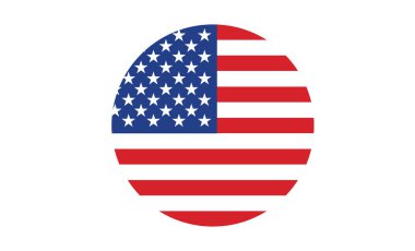 Amerikan bayrağı daireler çiziyor.