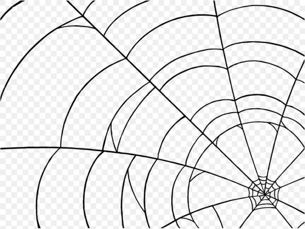 Хеллоуїн Вечірка Фону Павутинками Ізольовані Png Або Прозора Текстура Простір — стоковий вектор