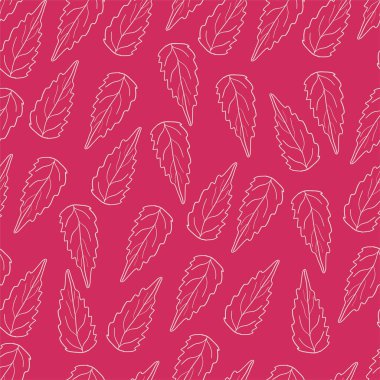 Çiçeksiz desenli karalamalar moda renklerde. Vektör illüstrasyonu