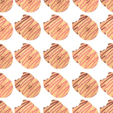 Sevimli sevgililer günü modeli - tatlı çörekler