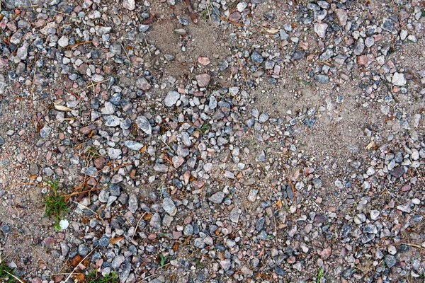 Colored pebbles on a ground — Stock Photo, Image