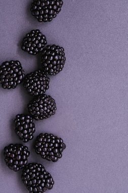 BlackBerry, mor arka plan, kart