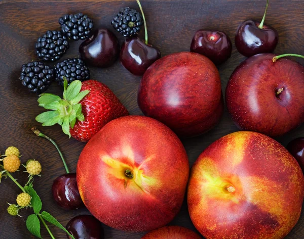 Beeren, Nahaufnahme, Ernte — Stockfoto