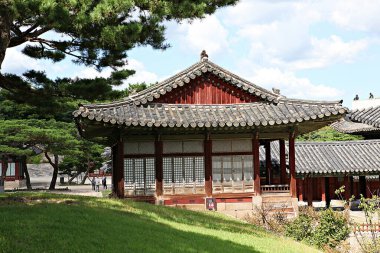  Kore 'de Changdeokgung Sarayı..