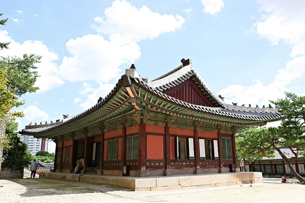 Palácio Changdeokgung Coréia — Fotografia de Stock