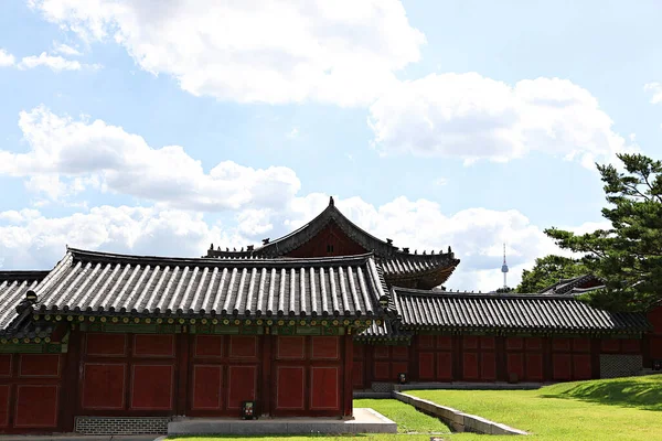 Palác Changdeokgung Koreji — Stock fotografie