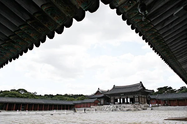 Palác Changdeokgung Koreji — Stock fotografie