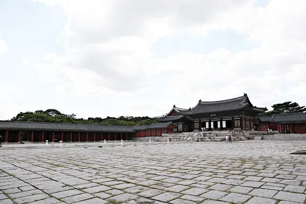 Palácio Changdeokgung Coréia — Fotografia de Stock