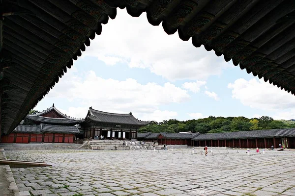 Het Een Changdeokgung Paleis Korea — Stockfoto