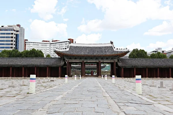 Είναι Ένα Παλάτι Changdeokgung Στην Κορέα — Φωτογραφία Αρχείου