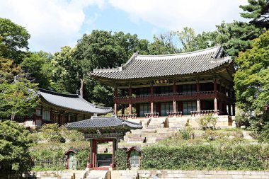  Kore 'de Changdeokgung Sarayı..
