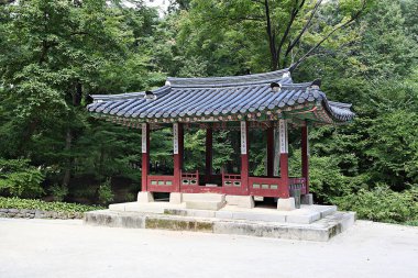  Kore 'de Changdeokgung Sarayı..