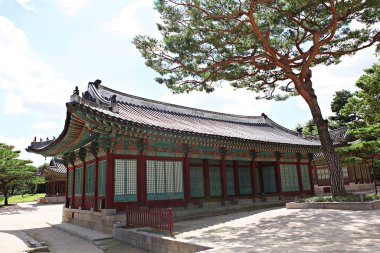  Kore 'de Changdeokgung Sarayı..