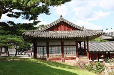  Kore 'de Changdeokgung Sarayı..