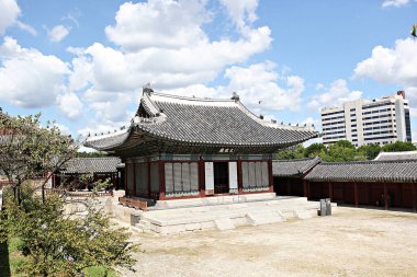  Kore 'de Changdeokgung Sarayı..