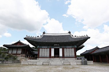  Kore 'de Changdeokgung Sarayı..