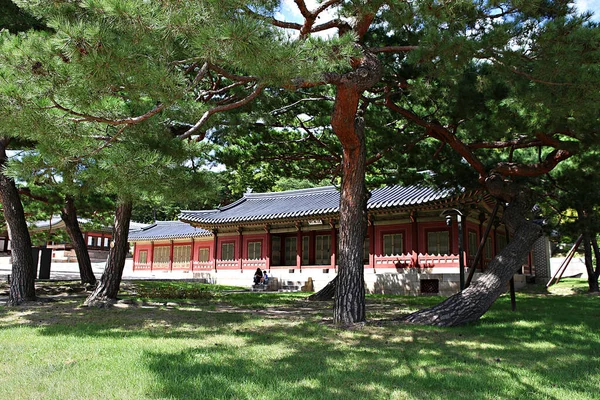 Det Changdeokgung Palads Korea - Stock-foto