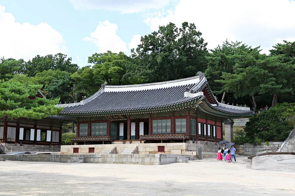 Palác Changdeokgung Koreji — Stock fotografie