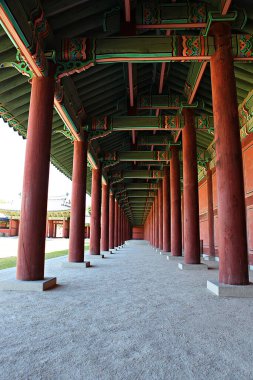  Kore 'de Changdeokgung Sarayı..