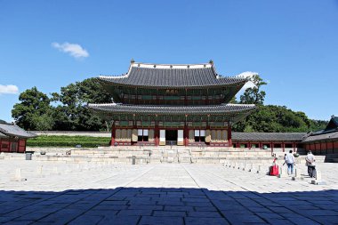  Kore 'de Changdeokgung Sarayı..