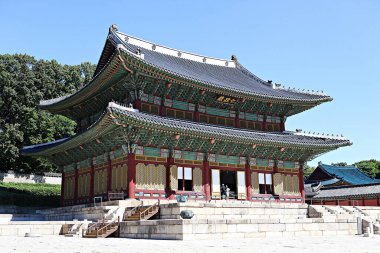  Kore 'de Changdeokgung Sarayı..