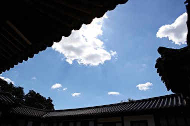  Kore 'de Changdeokgung Sarayı..