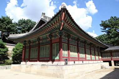  Kore 'de Changdeokgung Sarayı..