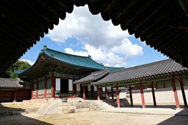  Kore 'de Changdeokgung Sarayı..