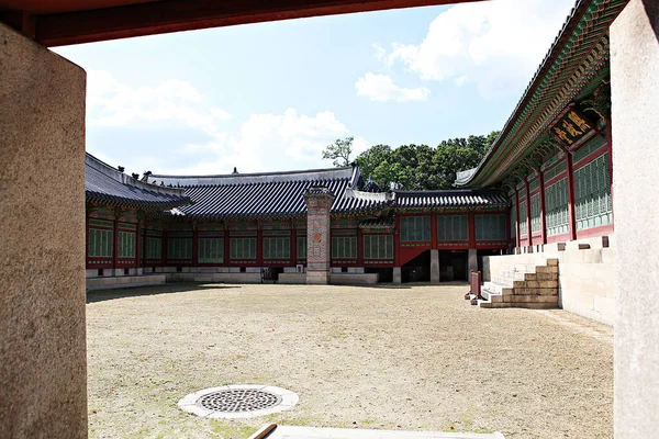 Palác Changdeokgung Koreji — Stock fotografie