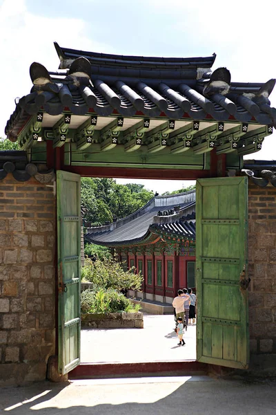 Palác Changdeokgung Koreji — Stock fotografie