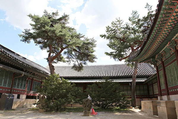 Palácio Changdeokgung Coréia — Fotografia de Stock