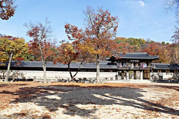 Uma Aldeia Popular Coreana — Fotografia de Stock