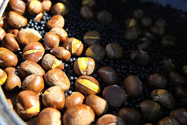 Sua Castanha Comida Coreana — Fotografia de Stock