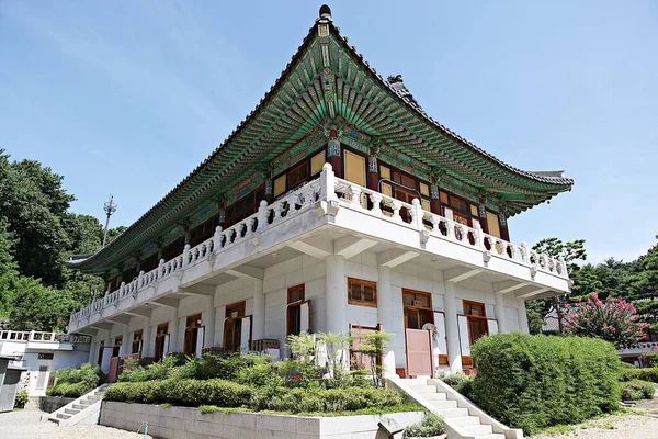 Dess Ett Koreanskt Tempel — Stockfoto