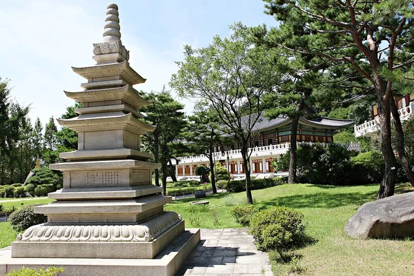 Templo Coreano — Fotografia de Stock