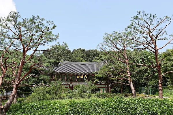 Its Korean Temple — Stock Photo, Image