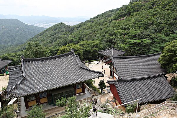 its a korean temple