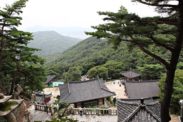 its a korean temple