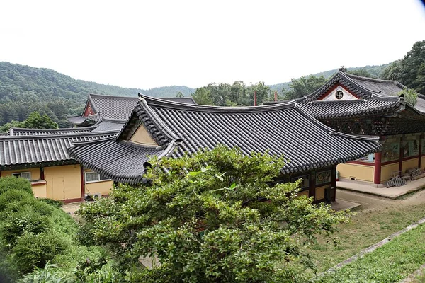 那是一个韩国寺庙 — 图库照片