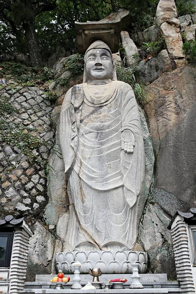 Una Estatua Buda Templo Coreano —  Fotos de Stock