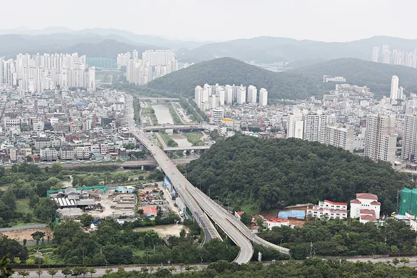 韩国Muiti Family Housing Apartment Korea — 图库照片