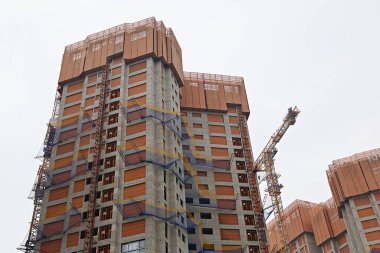  Kore 'de bir daire inşa ediyor..