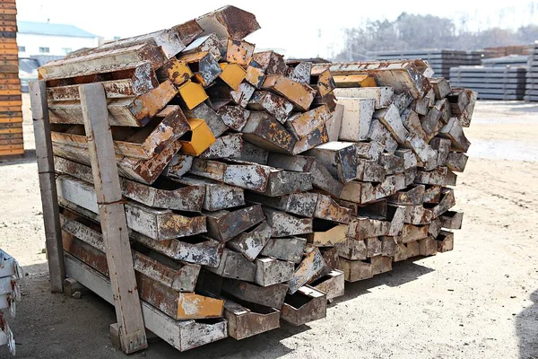 Lugar Que Aluga Materiais Construção Coréia — Fotografia de Stock