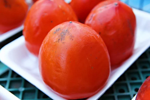 Its Solar Persimmon Korea — Stock Photo, Image