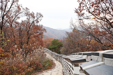 Güney Hansanseong Kalesi Kore 'de..