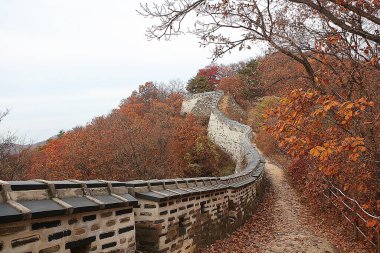  Güney Hansanseong Kalesi Kore 'de..