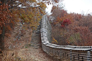  Güney Hansanseong Kalesi Kore 'de..