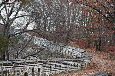  Güney Hansanseong Kalesi Kore 'de..
