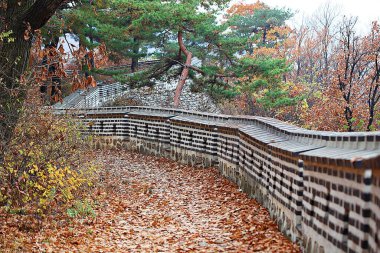  Güney Hansanseong Kalesi Kore 'de.. 