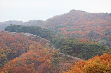  Güney Hansanseong Kalesi Kore 'de.. 
